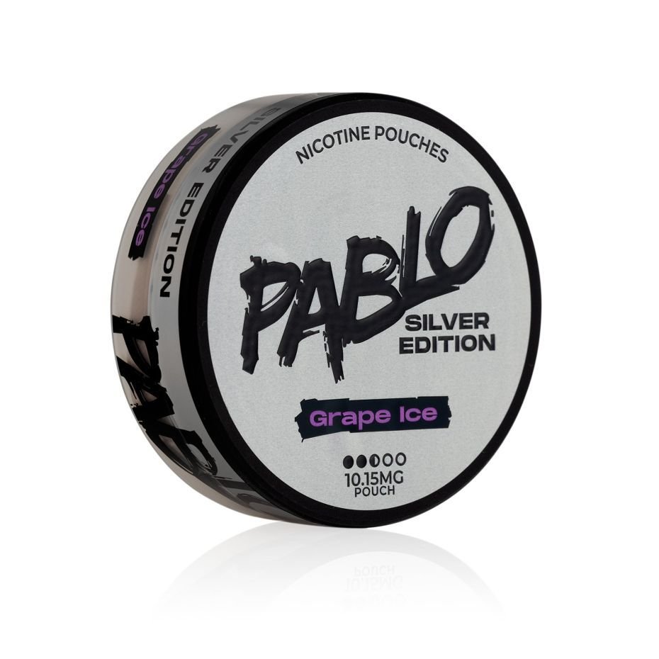 Pablo Grape Ice Silver Edition Nicotine Pouches