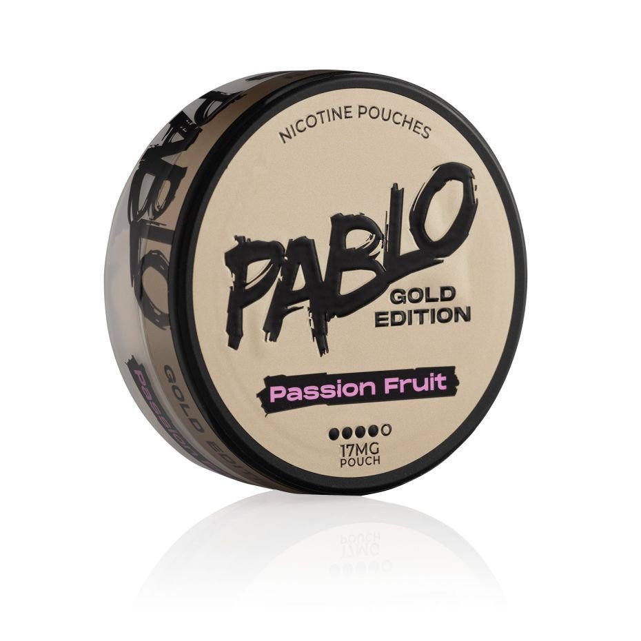 Pablo Passion Fruit Gold Edition Nicotine Pouches