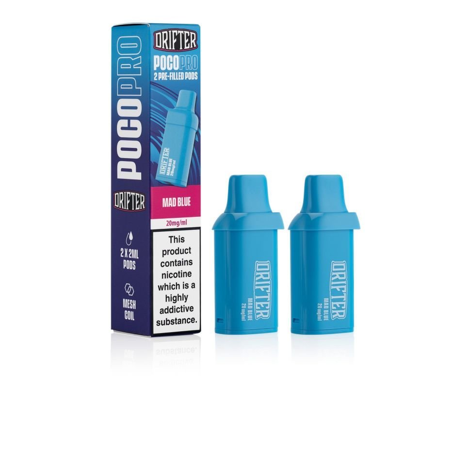 Drifter Vape Juice Mad Blue Poco Pro Pods