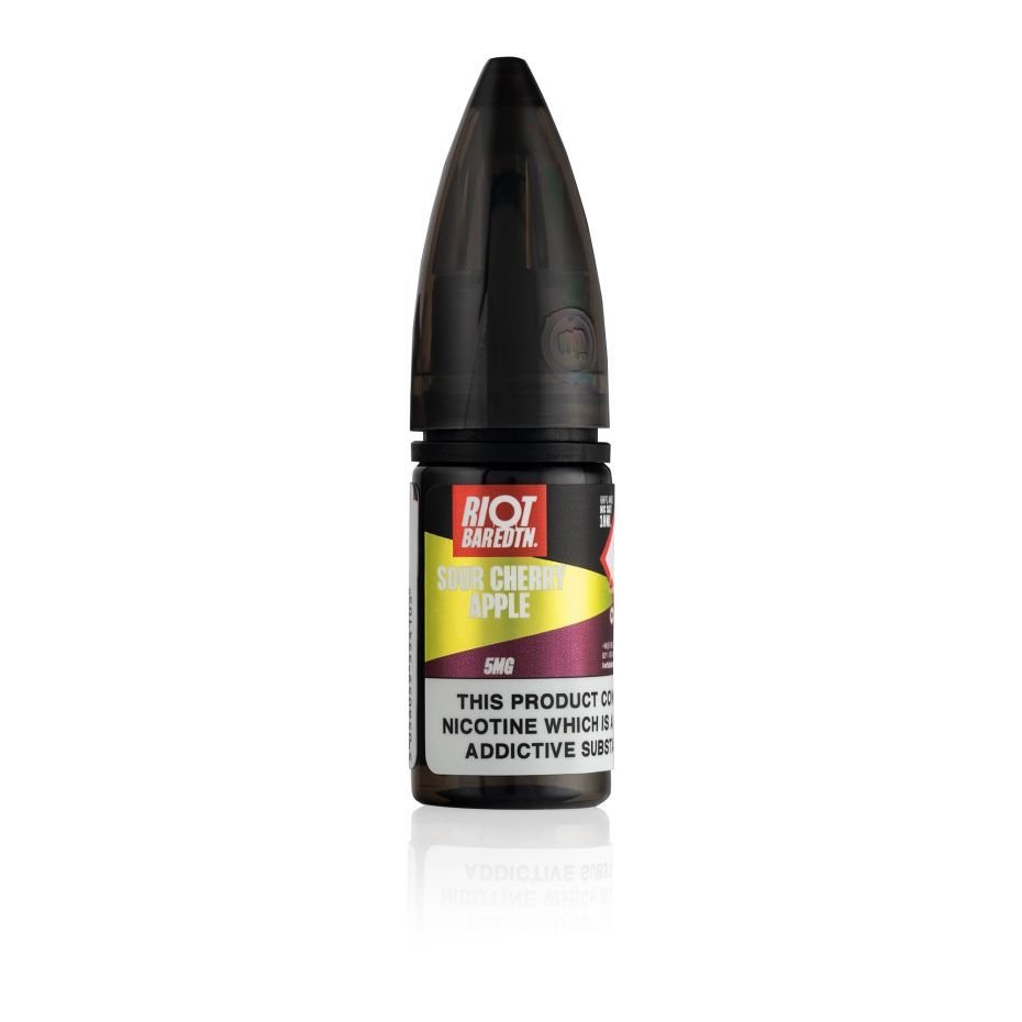 Riot E-Liquid Sour Cherry Apple Bar ﻿EDTN 10ml Nic Salt E-Liquid
