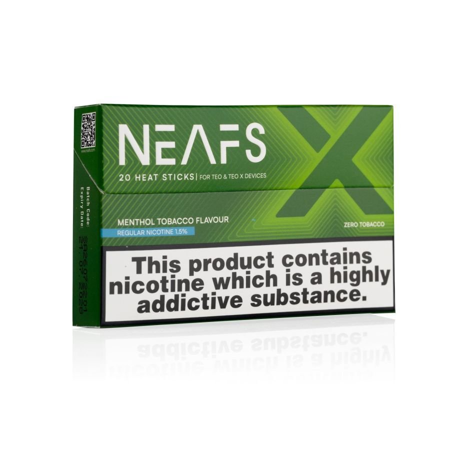 NEAFS X Light Menthol Tobacco Sticks