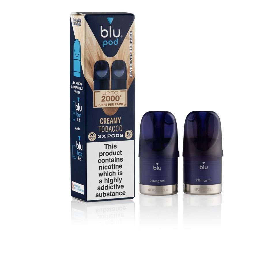 BLU Creamy Tobacco Bar Pods