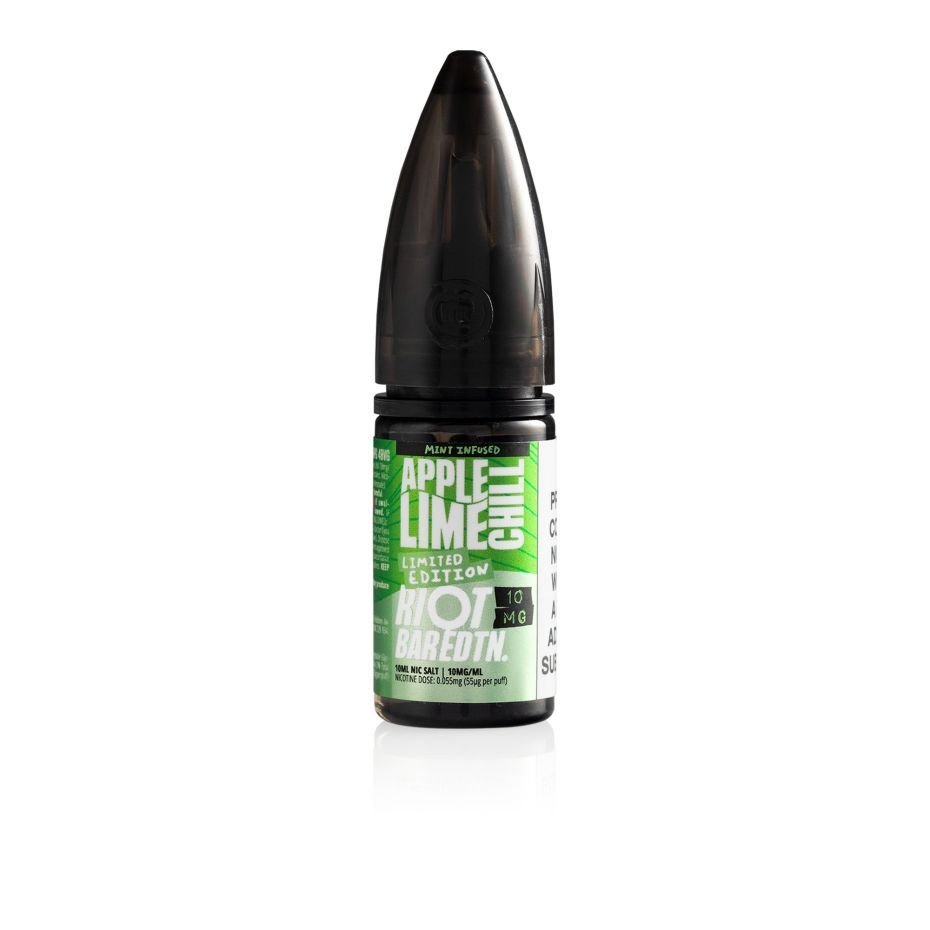 Riot E-Liquid Apple Lime Chill Bar EDTN 10ml Nic Salt E-Liquid