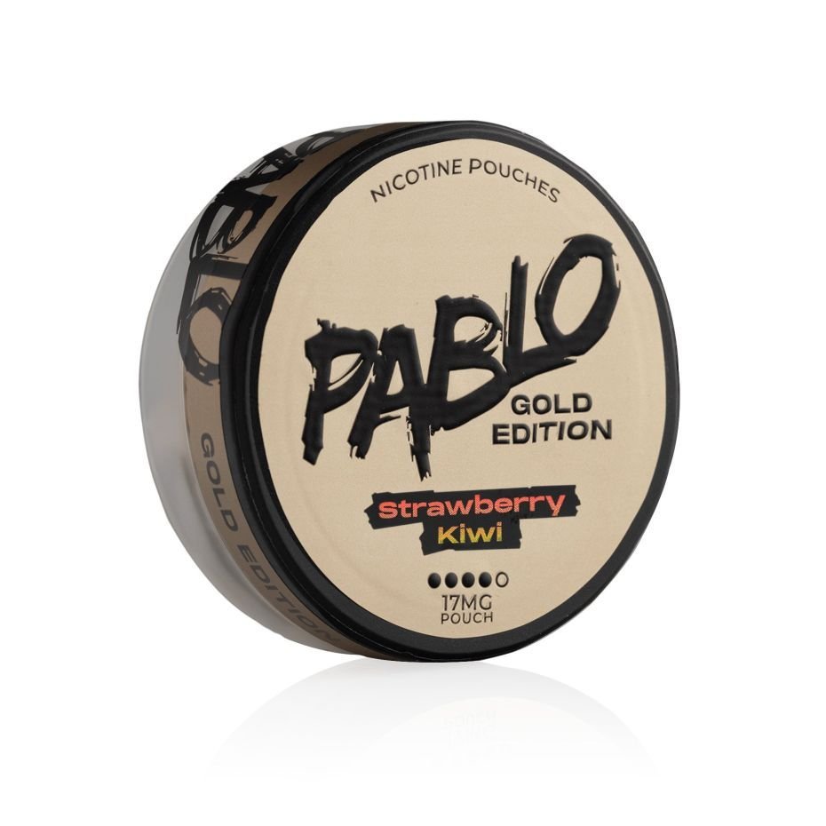 Pablo Strawberry Kiwi Gold Edition Nicotine Pouches