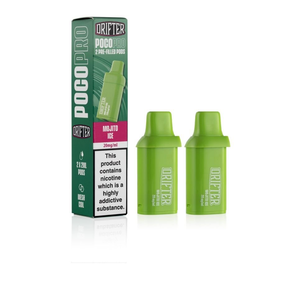 Drifter Vape Juice Mojito Ice Poco Pro Pods