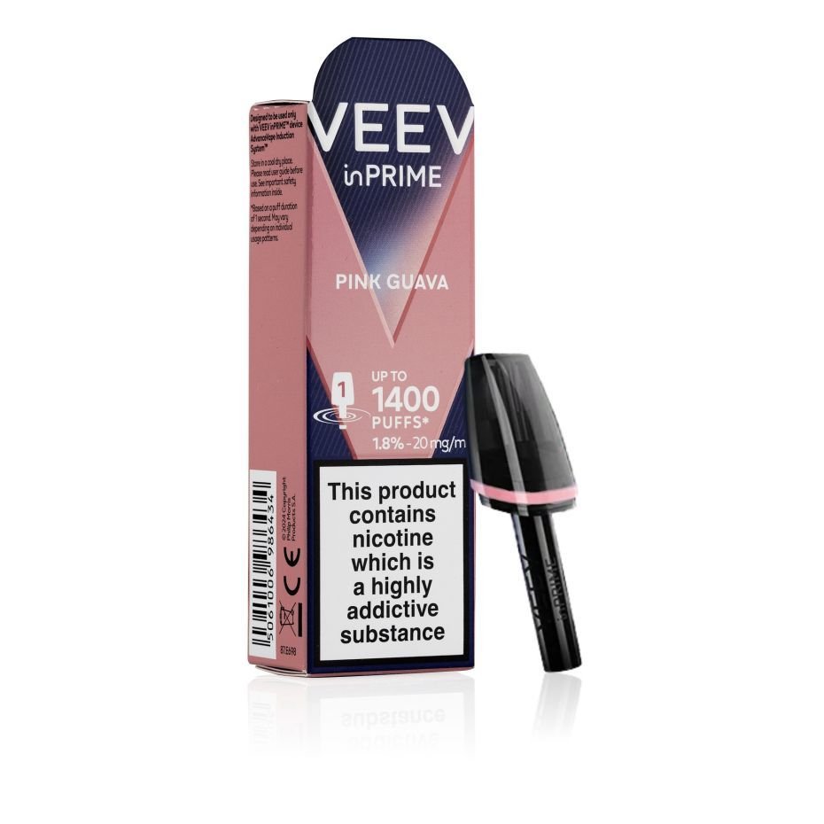 VEEV Pink Guava inPrime LE Pods