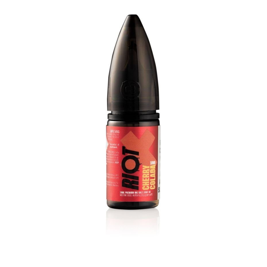 Riot E-Liquid X Cherry Colada 10ml Nic Salt E-liquid