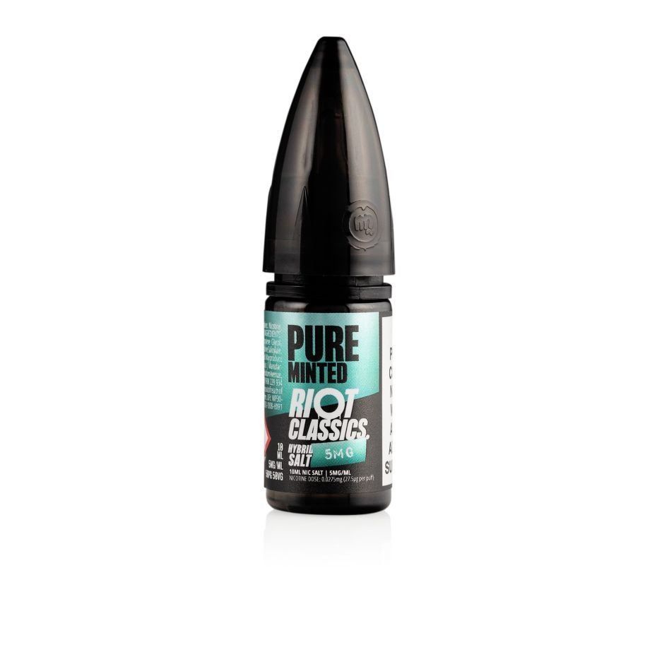 Riot E-Liquid Pure Minted 10ml Nic Salt E-liquid