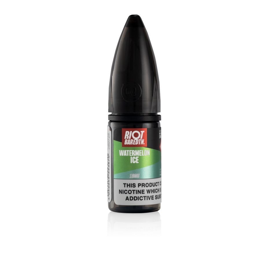 Riot E-Liquid Watermelon Ice Bar ﻿EDTN 10ml Nic Salt E-Liquid