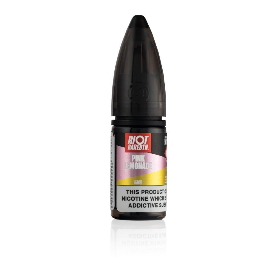 Riot E-Liquid Pink Lemonade Bar ﻿EDTN 10ml Nic Salt E-Liquid