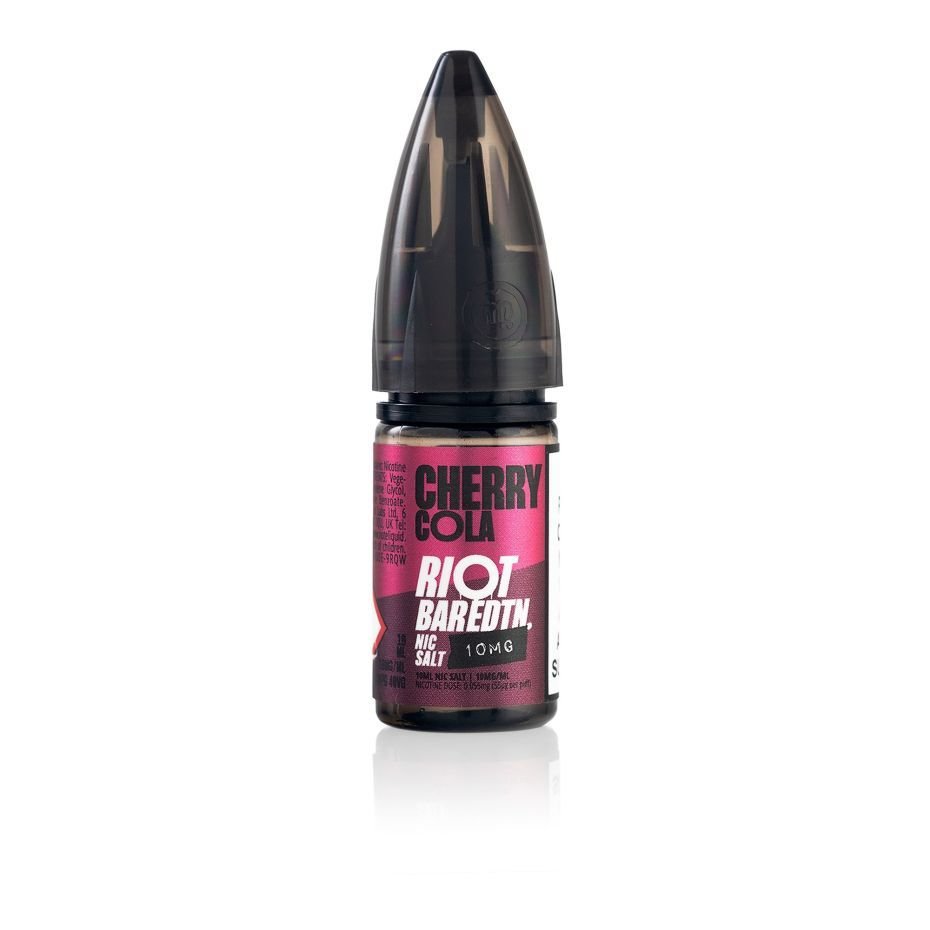 Riot E-Liquid Cherry Cola Bar ﻿EDTN 10ml Nic Salt E-Liquid