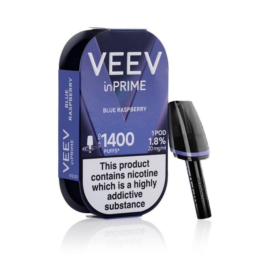 VEEV Blue Raspberry inPrime Pods