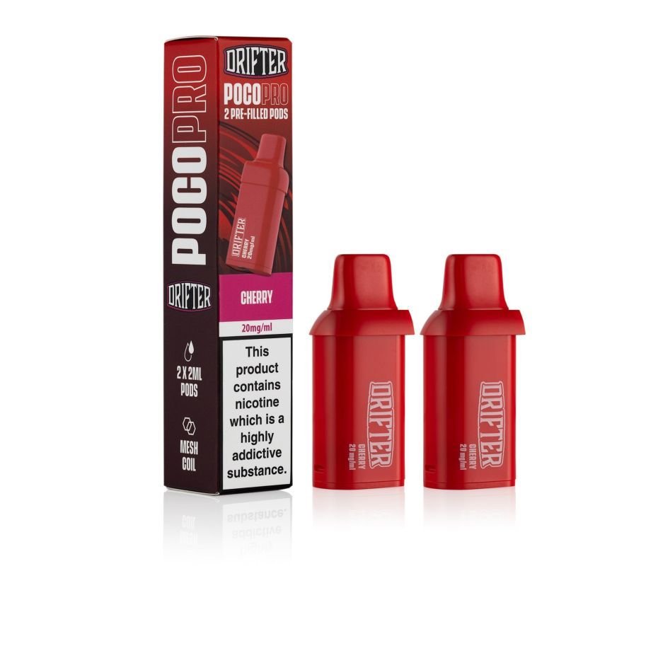 Drifter Vape Juice Cherry Poco Pro Pods