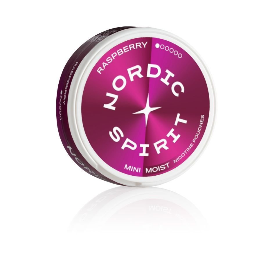 Nordic Spirit Raspberry Mini Nicotine Pouches