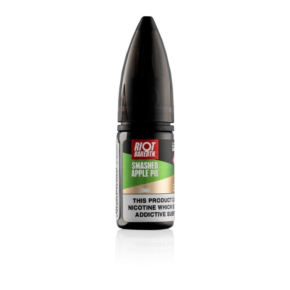 Riot E-Liquid Smashed Apple Pie Bar EDTN 10ml Nic Salt E-Liquid