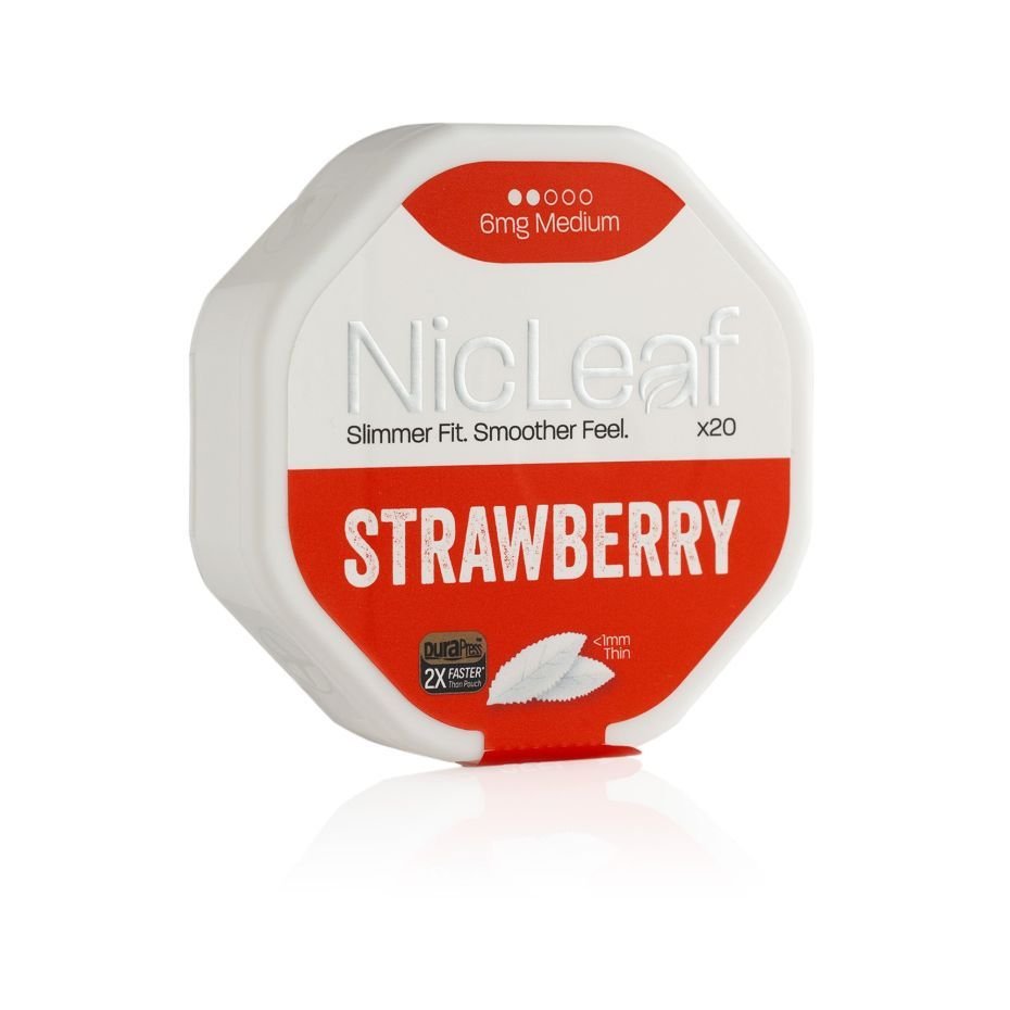 NicLeaf Strawberry Nicotine Leaves